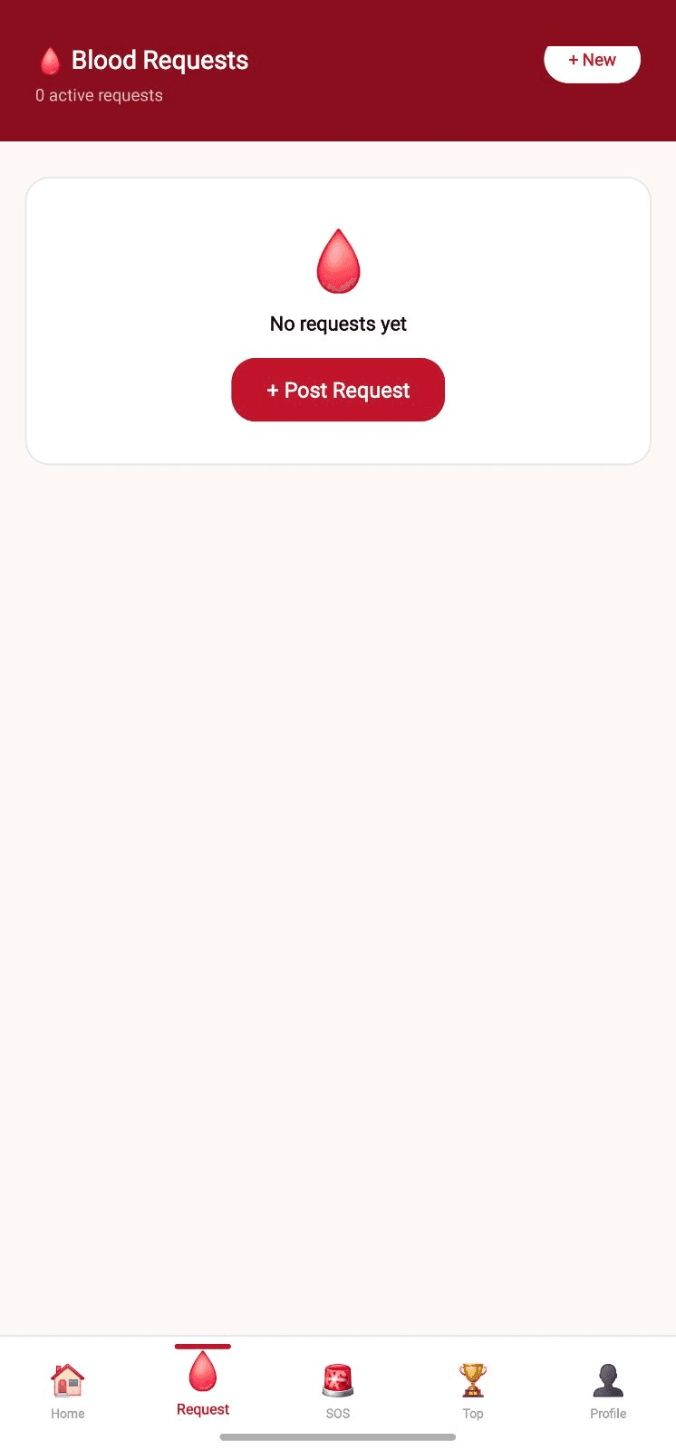 RaktoBondhu, রক্তদানের অ্যাপ, screen 4